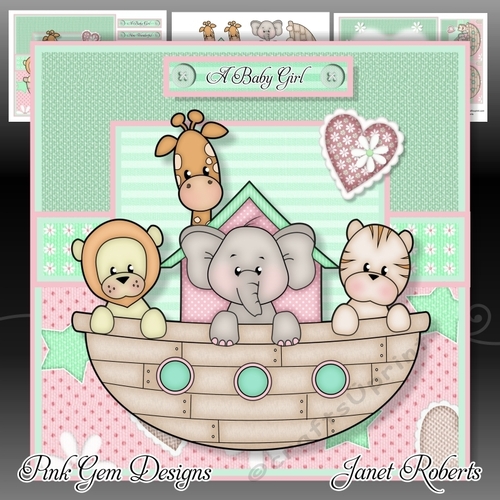 Noahs Ark Pink Mini Kit - New Baby Girl