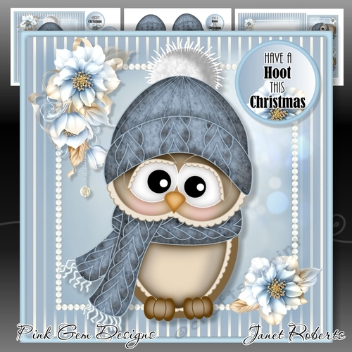 Cozy Ollie Mini Kit Christmas Owl