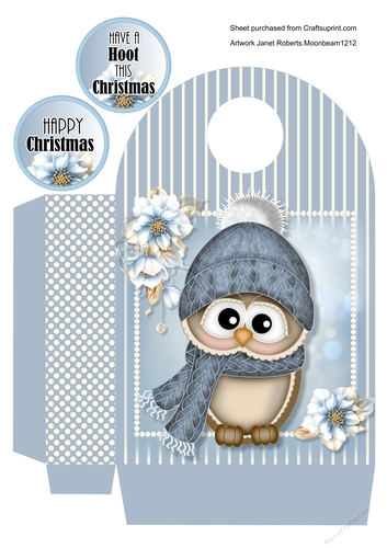 Cozy Ollie Large Gift Bag