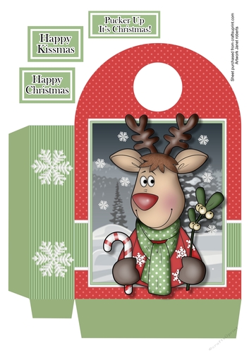 Mistletoe Jingles Large Gift Bag