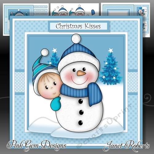 Baby Boy & Snowman Mini Kit