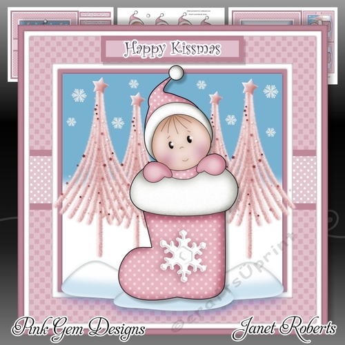 Baby Girl Stocking Mini Kit
