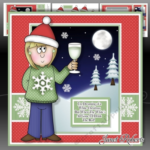 Im Dreaming of a White Christmas Mini Kit