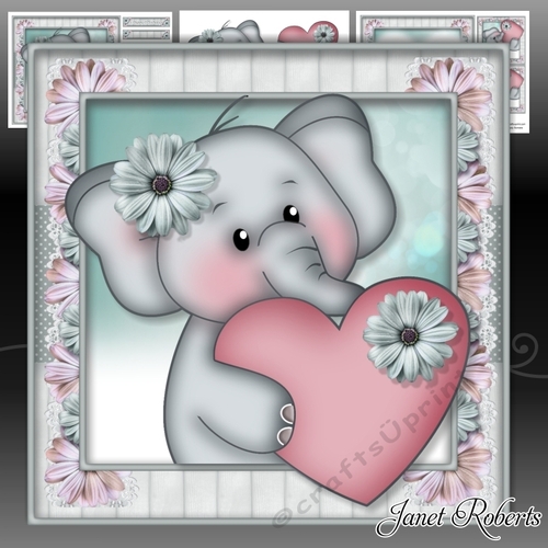 With All My Heart Mini Kit. Birthday Valentine Anniversary