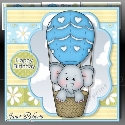 Balloon Ella Mini Kit Birthday/New Baby 
