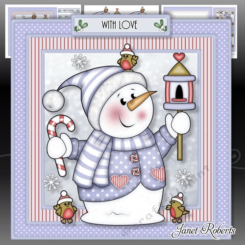 Chilly with Bird House Lilac Mini Kit