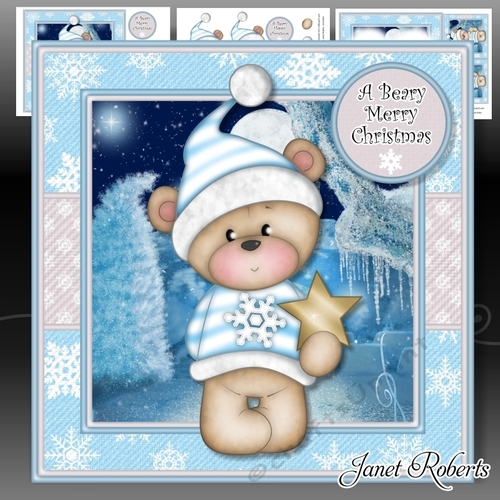A Beary Merry Christmas Mini Kit