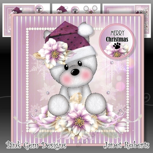 Cold Nose Warm Wishes Pink Mini Kit