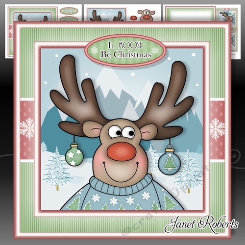 It Moose Be Christmas Mini Kit