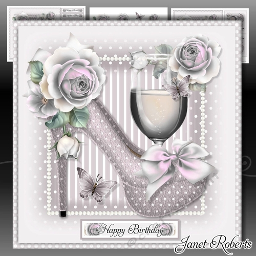 Shoes & Prosecco Mini Kit. Birthday/mothers Day