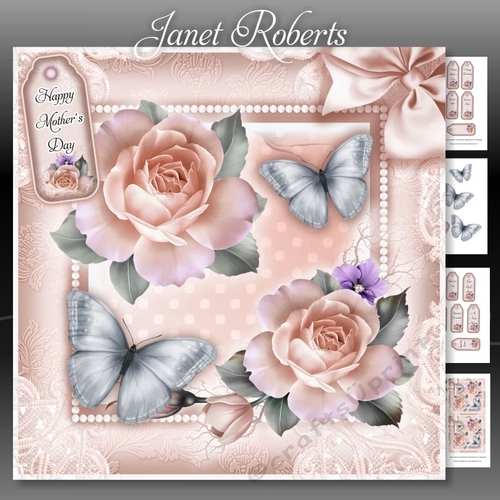 Mothers Day Roses Pink Mini Kit