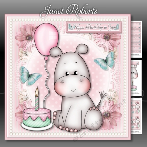 Hippo Birthday To You Mini Kit