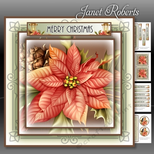 Christmas Poinsettia Mini Kit