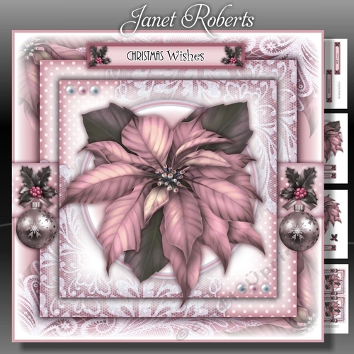 Pink Christmas Mini Kit