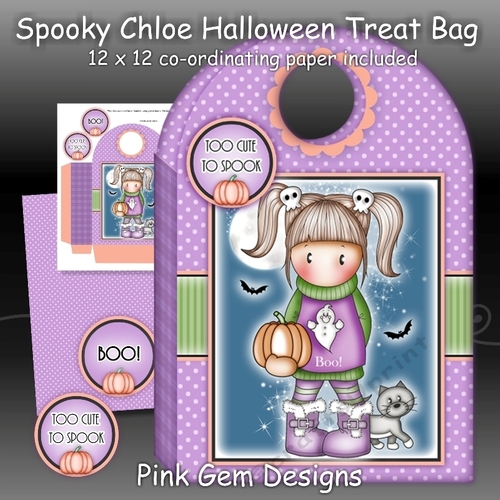 Spooky Chloe Halloween Treat Bag/Trick or Treat