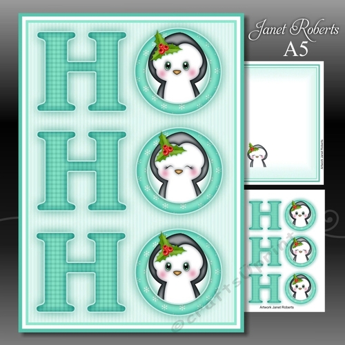 Ho Ho Ho Penguin 2 Mini Kit