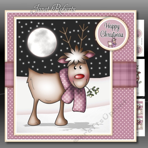 Rudy Reindeer Pink Mini Kit