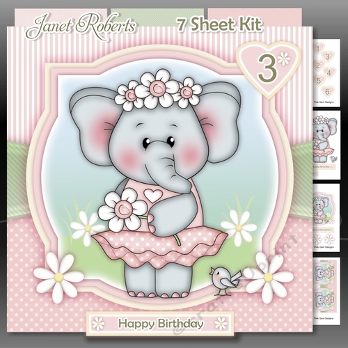 Daisy Ella Elephant Mini Kit With Ages 1 to 6