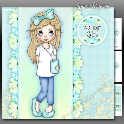 Poppy with Phone Blue Mini Kit