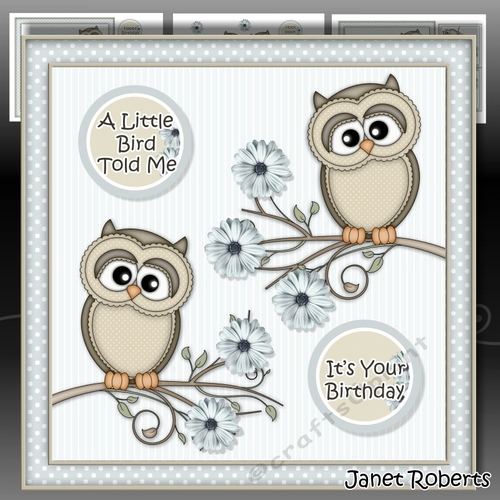 A Little Bird Told Me 3 Mini Kit 