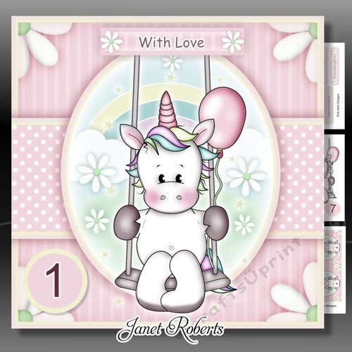 Swinging Unicorn Mini Kit With ages 1 to 7 yrs