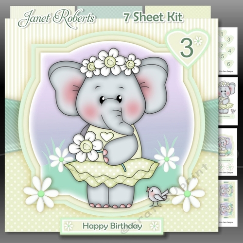 Daisy Ella Elephant Lemon Mini Kit With Ages 1 to 6