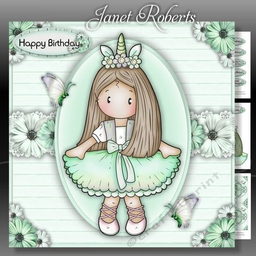 Ballerina Chloe Green Mini Kit