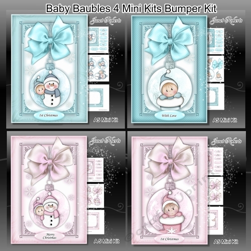 Baby Baubles 4 x A5 Mini Kits Bumper Kit