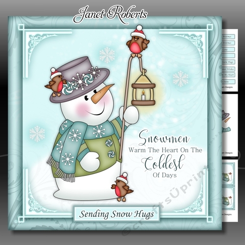 Snowmen Warm The Heart Mini Kit