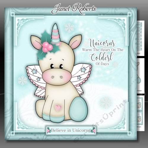 Unicorns Warm The Heart Mini Kit