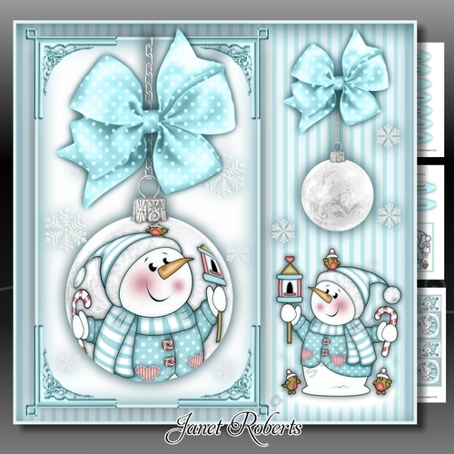 Chilly With Bird House Bauble Mini Kit