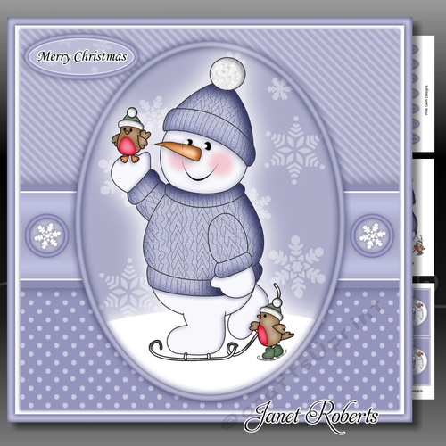 Ice Skating Chilly Lilac Mini Kit