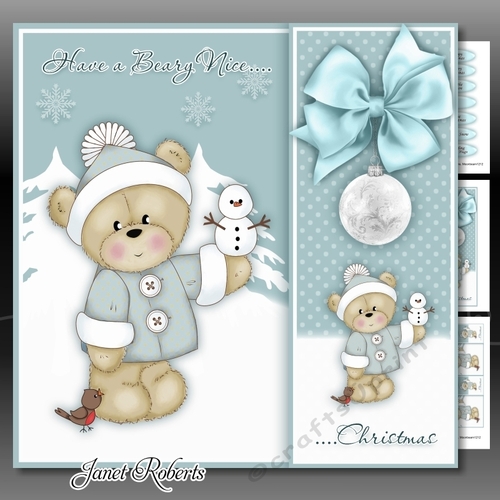 Beary Nice Christmas 2 Mini Kit