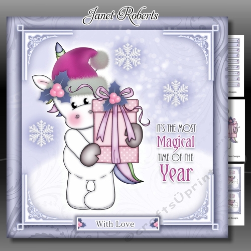 Magical Christmas Unicorn 2 Mini Kit