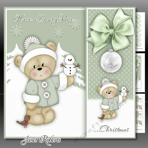 Beary Nice Christmas 3 Mini Kit