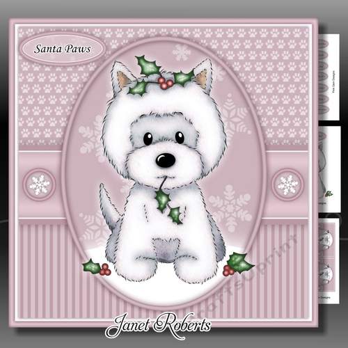 Santa Paws Pink Mini Kit