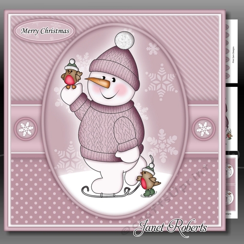Ice Skating Chilly Pink Mini Kit