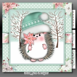 Poinsettia Hedgy Mini Kit