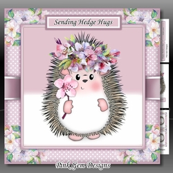 Sending Hedge Hugs Pink Mini Kit