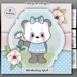 Panda Girl Mini Kit With Ages 1 to 7 Years