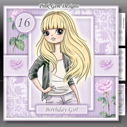 Birthday Girl 3 Mini Kit With Ages 13 - 19 Yrs