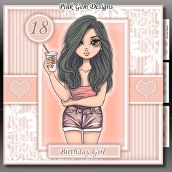 Birthday Girl 4 Mini Kit With Ages 15 - 21 Yrs
