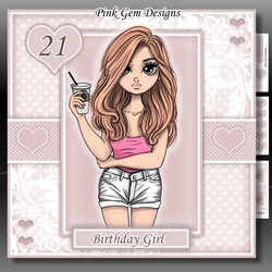 Birthday Girl 5 Mini Kit With Ages 15 - 21 Yrs