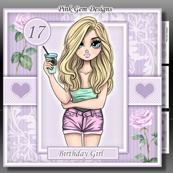 Birthday Girl 6 Mini Kit With Ages 15 - 21 Yrs