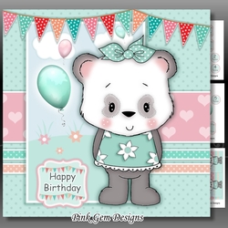Panda Girl 3 Mini Kit With Ages 1 to 5 Yrs