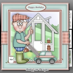 cup1045563_2053 - Gardening Ernie Mini Kit With Age Tags