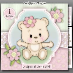Birthday Teddy Mini Kit With Ages 1 to 4 Yrs