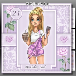 Birthday Girl 9 Mini Kit With Ages 15 - 21 Yrs