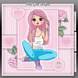 Cute Girl 2 Mini Kit With Ages 12 to 18 Yrs