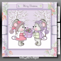 Christmas Gift Mice 2 Mini Kit
